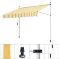 Balcony Manual Awning -Patio Clamp Awning